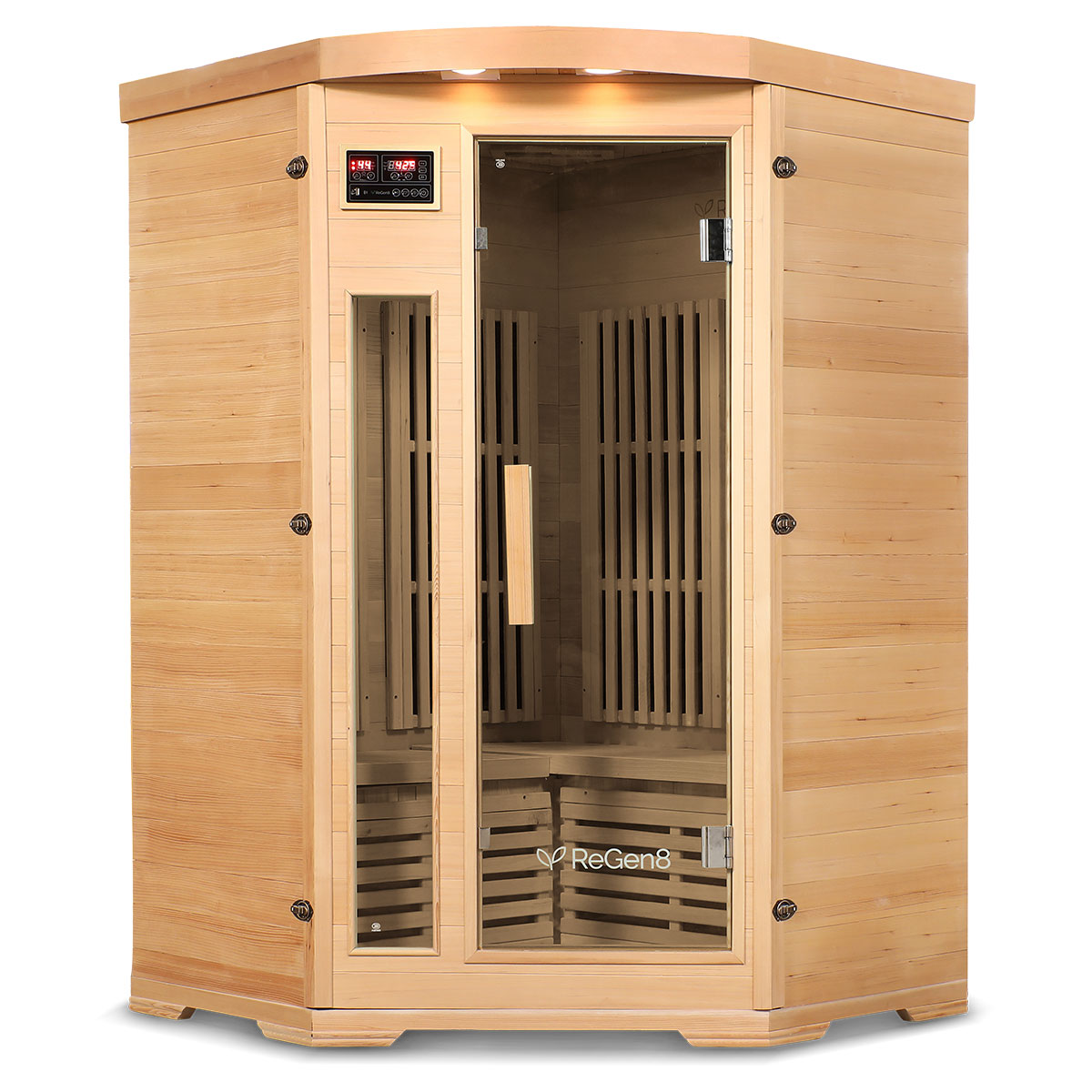 ReGen8 Duo Corner - 2 Person 2200W Infrared Sauna